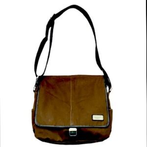 Coach Canvas Leather Unisex Messenger Crossbody Bag Size W13’X H 12.5’ X…